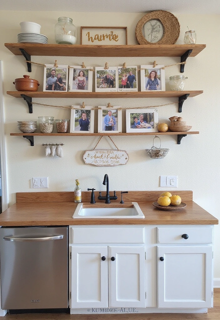 23 Farmhouse Kitchen Decor Ideas That Will Transform Your Space into a Cozy Retreat! - 17. Personalized Decor