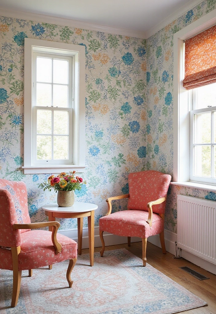 10 DIY Home Improvement Projects That Will Transform Your Space Without Breaking the Bank! - 1. Revamp Your Walls with Peel-and-Stick Wallpaper