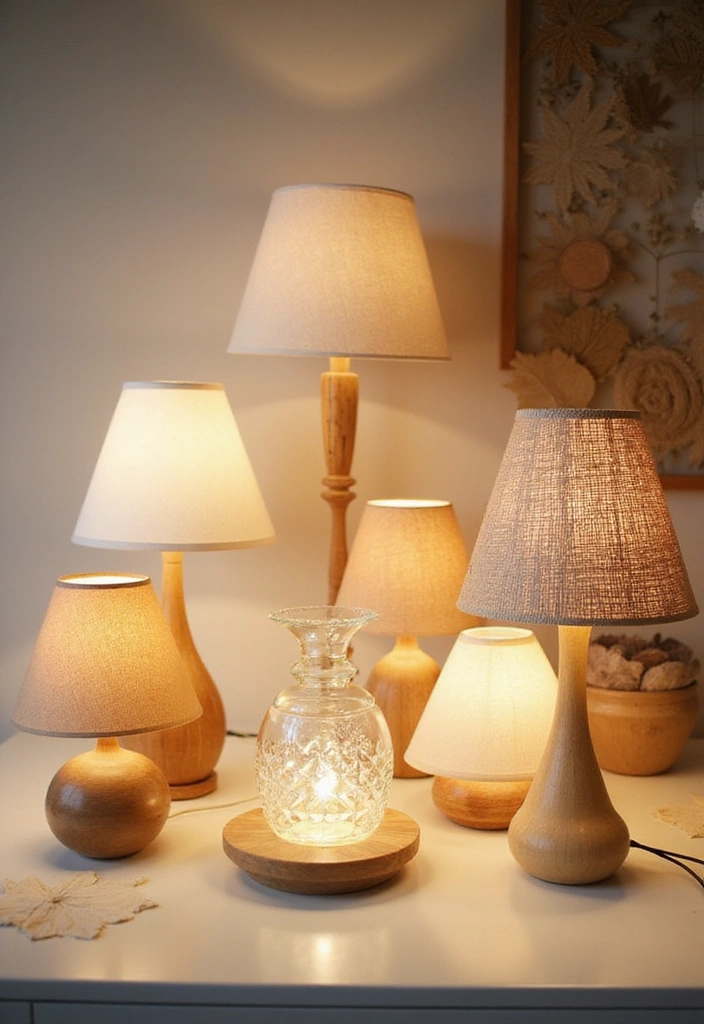 10 DIY Home Improvement Projects That Will Transform Your Space Without Breaking the Bank! - 5. Refresh Your Lighting with DIY Lampshades