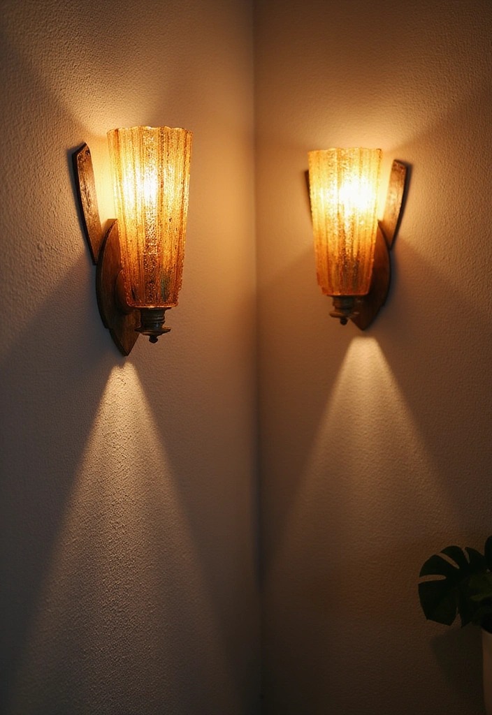 12 Stunning Modern Lighting Solutions That Will Transform Your Space (You Won't Believe #5!) - 5. Artistic Wall Sconces