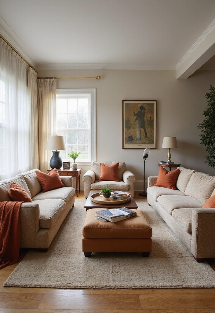 15 Cozy Living Room Ideas That Will Make You Feel Right at Home (You Won't Believe #8!) - 4. Cozy Seating Arrangements