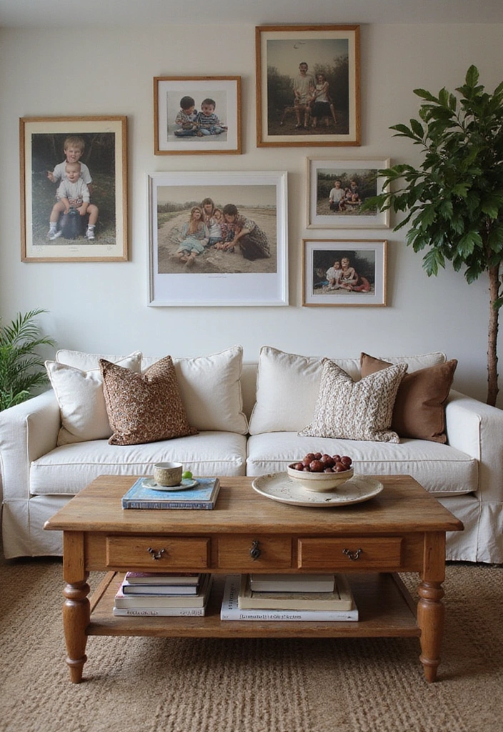 15 Cozy Living Room Ideas That Will Make You Feel Right at Home (You Won't Believe #8!) - 6. Personal Touch Decor