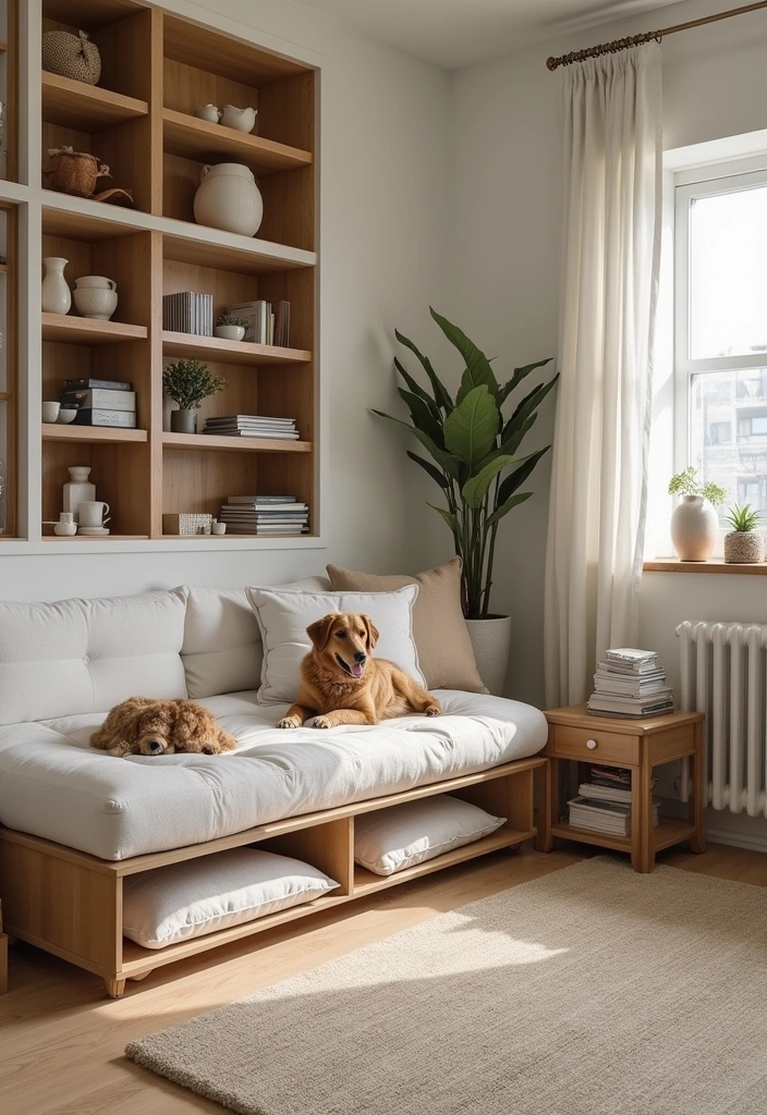 15 Custom Furniture Ideas That’ll Transform Your Home (You Won't Believe #9!) - 14. Pet-Friendly Custom Furniture