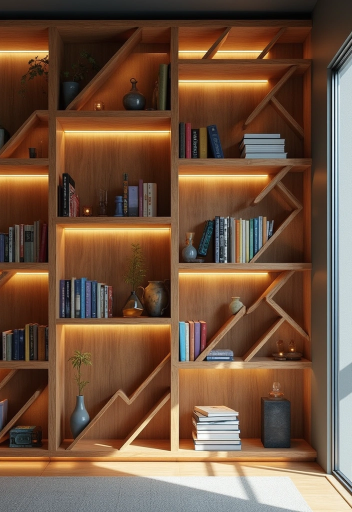 15 Custom Furniture Ideas That’ll Transform Your Home (You Won't Believe #9!) - 2. Statement Bookshelves