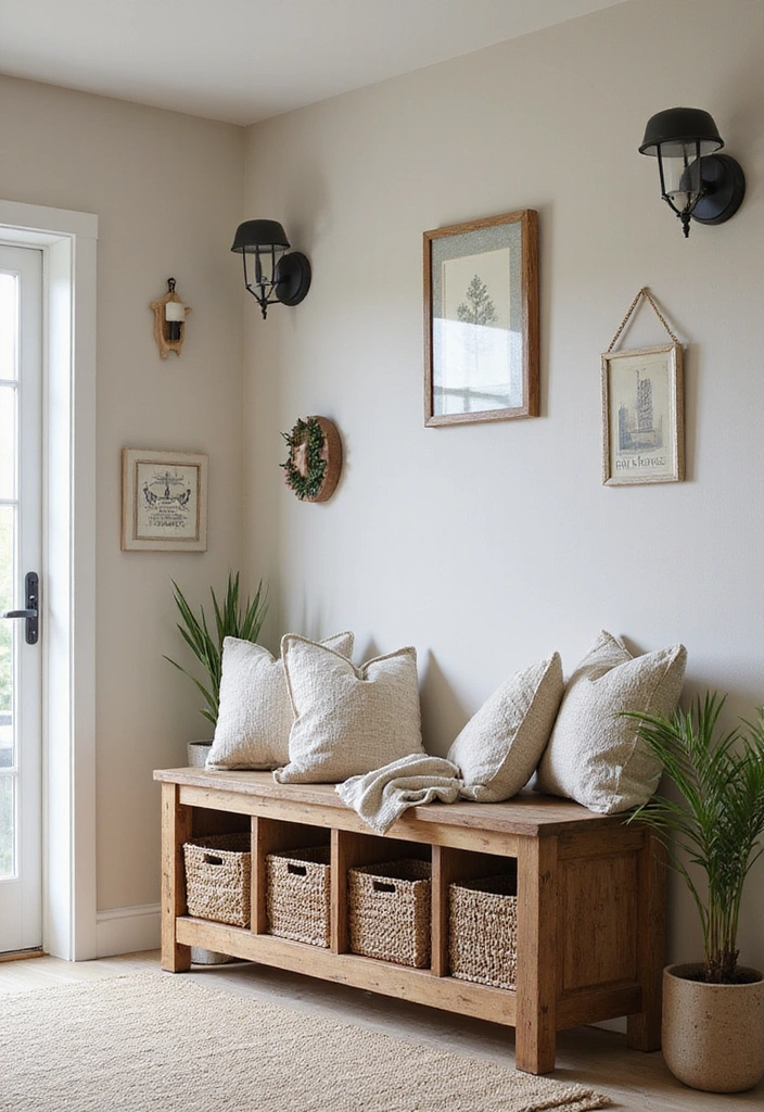 15 Stunning DIY Furniture Projects That Will Transform Your Space (You Won't Believe #7!) - 12. Farmhouse Style Storage Bench