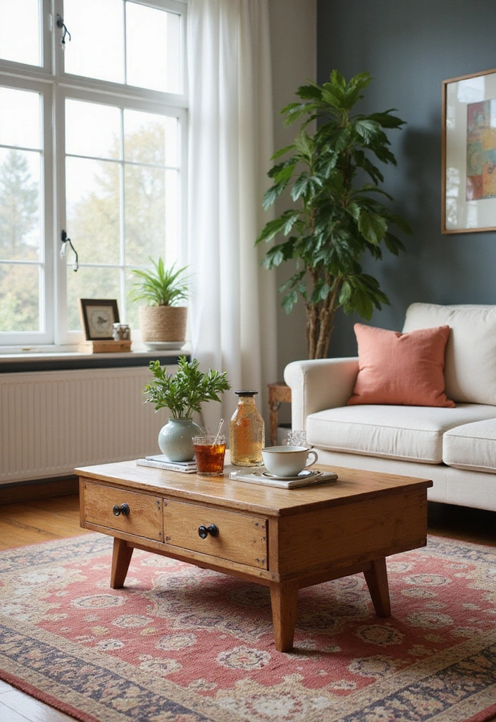 15 Stunning DIY Furniture Projects That Will Transform Your Space (You Won't Believe #7!) - 3. Chic Coffee Table Makeover