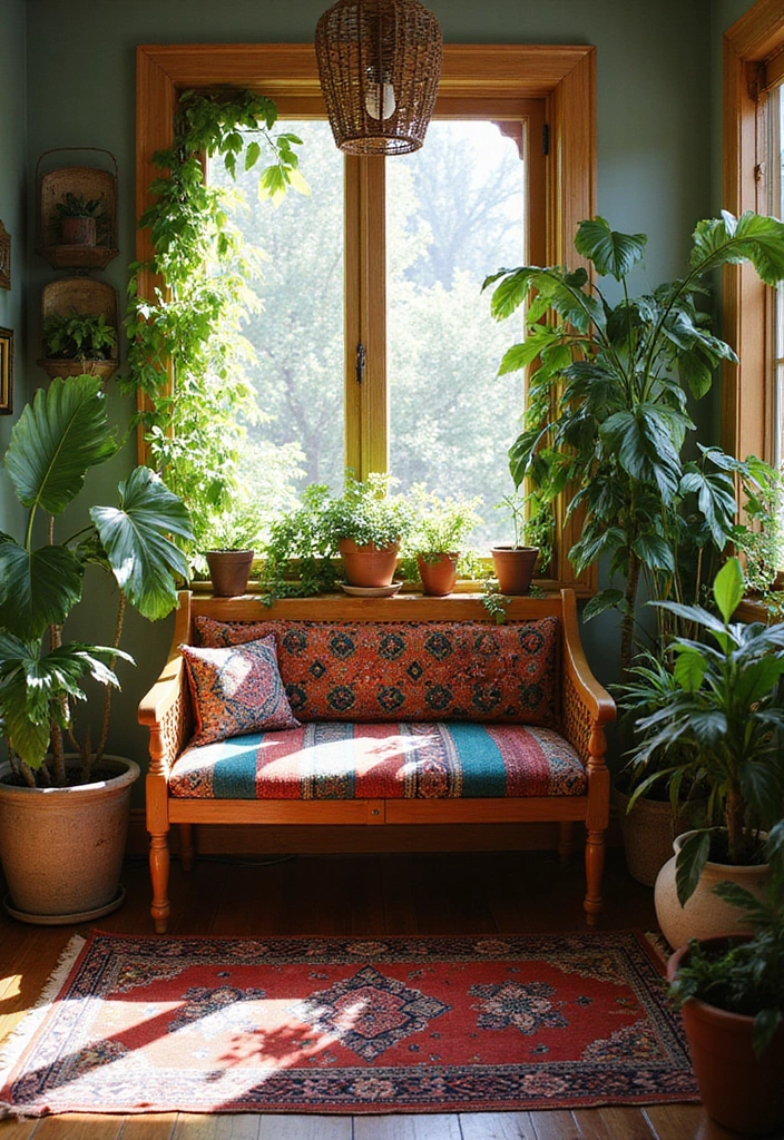 15 Stunning DIY Furniture Projects That Will Transform Your Space (You Won't Believe #7!) - 6. Bohemian Bench