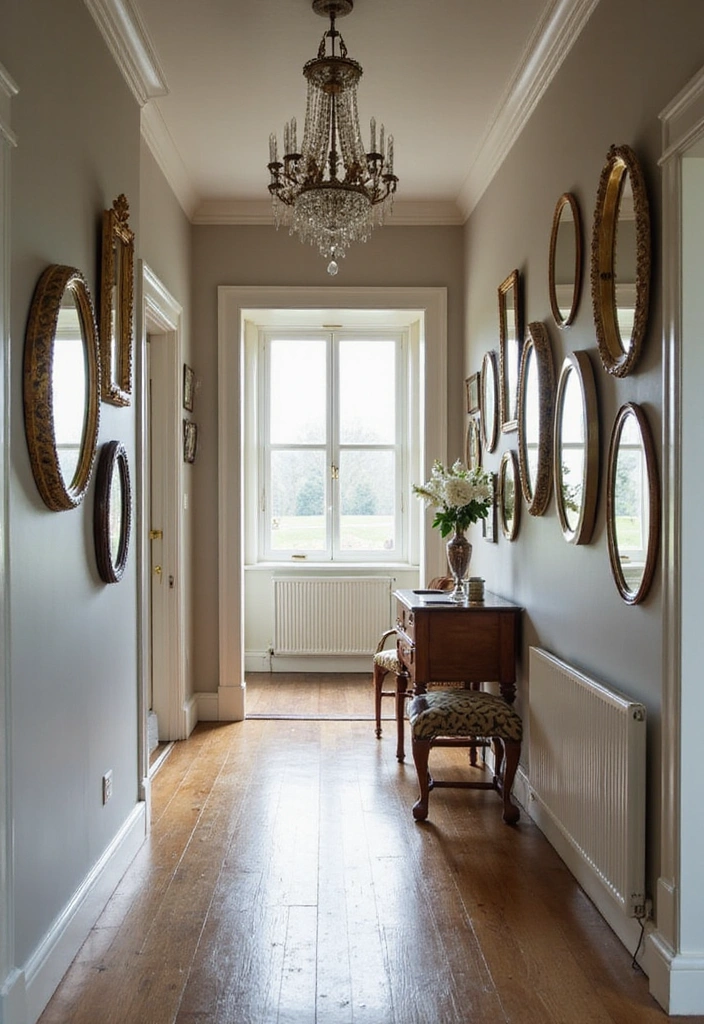 17 Vintage Wall Art Ideas That Will Transform Your Space into a Timeless Treasure! - 3. Antique Mirrors