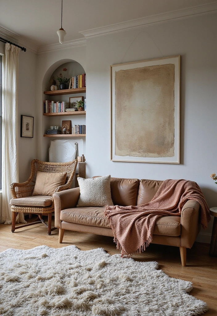 20 Stunning Drawing Room Ideas That'll Make You Want to Redecorate Immediately! - 10. Layered Textures