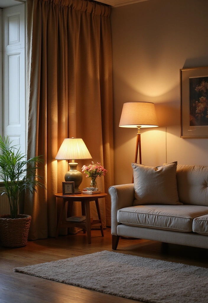 20 Stunning Drawing Room Ideas That'll Make You Want to Redecorate Immediately! - 13. Smart Lighting Solutions