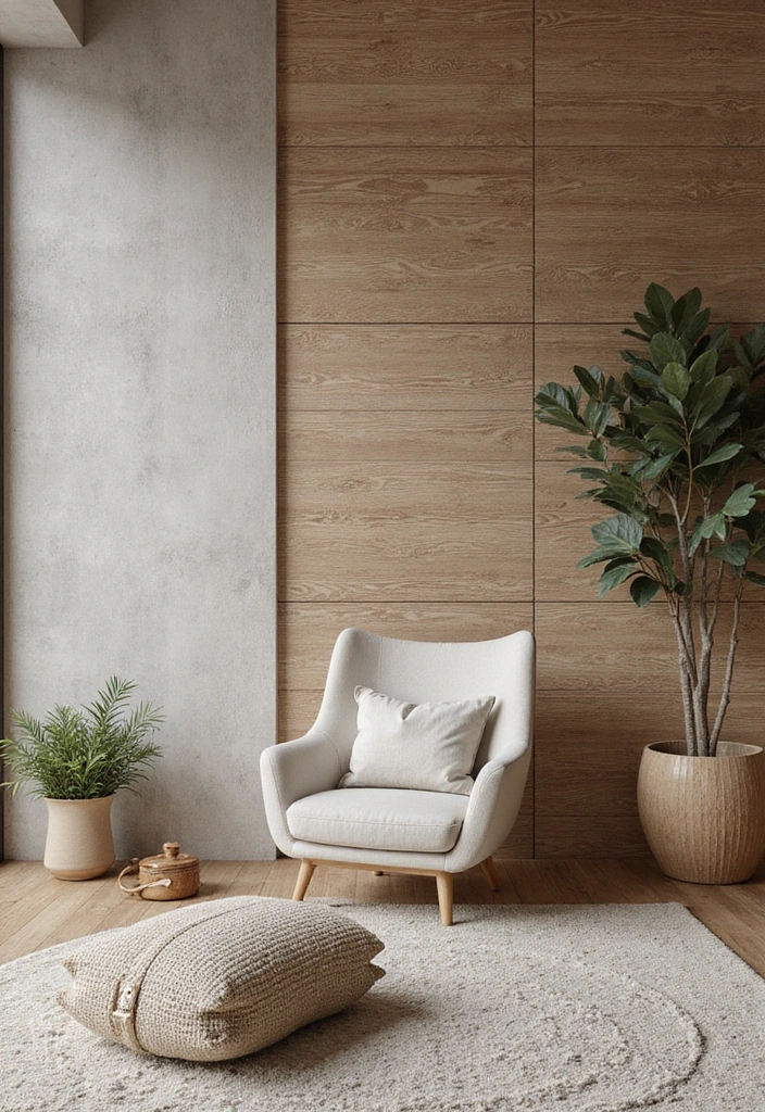 20 Stunning Drawing Room Ideas That'll Make You Want to Redecorate Immediately! - 15. Textured Walls