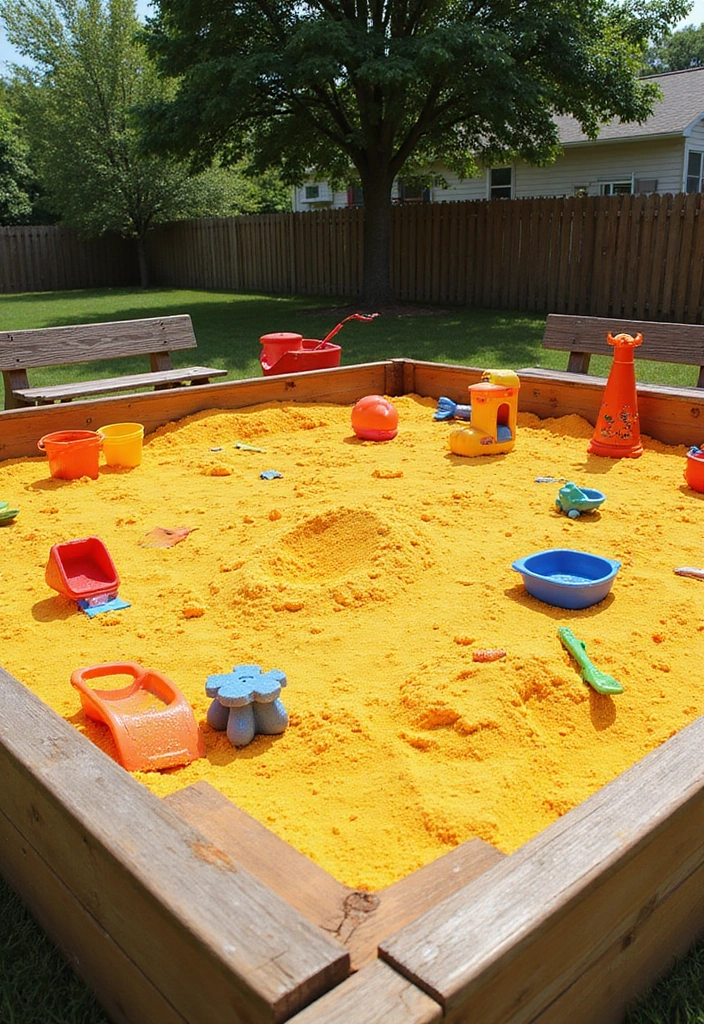 20 Stunning Outdoor Furniture Plans You Can Build This Weekend (Number 12 Will Blow Your Mind!) - 17. Sandbox for the Kids