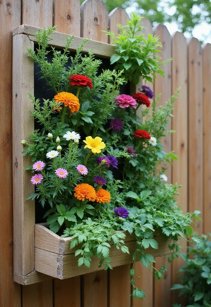 20 Stunning Outdoor Furniture Plans You Can Build This Weekend (Number 12 Will Blow Your Mind!) - 19. Vertical Garden Planter