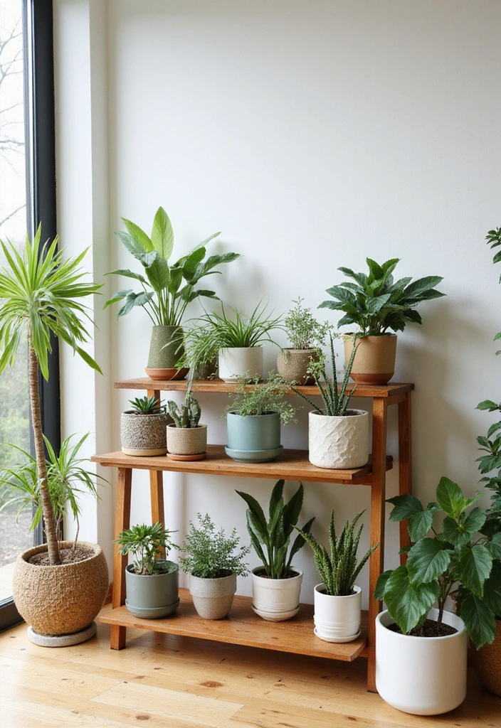 25 Easy Woodworking Projects for Beginners That Will Make You Say 'Wow!' - 10. Plant Stand