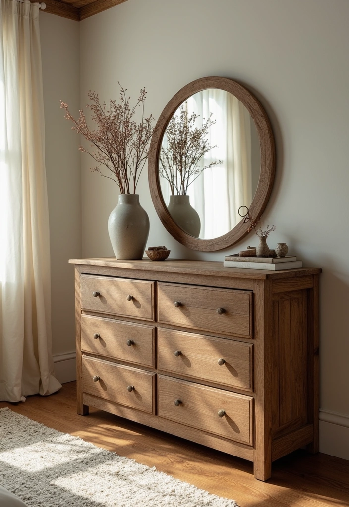 25 Rustic Wood Furniture Ideas That'll Make Your Home Feel Like a Cozy Retreat! - 10. Rustic Bedroom Dressers