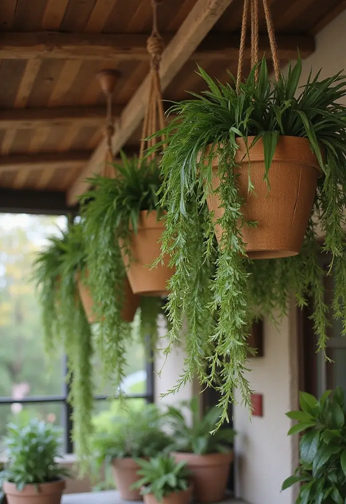 20 Rustic Wood Planters That Will Add Charm to Your Home (You Won't Believe #5!) - 11. Hanging Wooden Planters