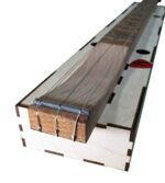 DIY Mountain Dulcimer Kit: All-Wood 4-String Dulcimer with Cherry Neck—Fun to Build & Play! Perfect for Travel, Gifts, and Homeschool Activities! Made in the USA. - Image 4