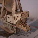 3D Wooden Puzzle Model Boat Kit by Suerte for Adults & Beginners - DIY Wooden Sailboat Assembly Gift Under $70 - Image 9