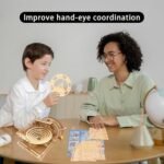 3D Wooden Marble Run Puzzle Kit for Ages 14+ | DIY Craft Model Assembly - Image 5