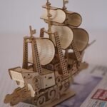 3D Wooden Puzzle Model Boat Kit by Suerte for Adults & Beginners - DIY Wooden Sailboat Assembly Gift Under $70 - Image 7