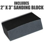 Micro-Mesh 9 Sanding Sheet Starter Kit for Woodworkers with 2"x3" Foam Sanding Block (Under $70) - Image 4