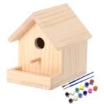 DIY Birdhouse Kit for Adults,Bird Houses for Outside Woodworking Crafts & DIY Bird Houses,Build it Yourself Birdhouse for All Ages Arts and Craft Projects