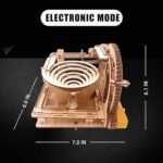 3D Wooden Marble Run Puzzle Kit for Ages 14+ | DIY Craft Model Assembly - Image 2