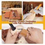 28-Piece Premium Wood Carving Kit: Ergonomic Walnut Handles & Sharp High-Carbon Steel Blades - Image 3