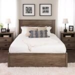 Prepac Drifted Gray Queen Size Flat Wood Headboard, 2.25" D x 64.5" W x 48" H - Image 7