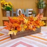 Rustic Wooden Planter Box with Liner - 17.3" x 3.9" for Farmhouse Decor & Centerpieces - Image 6