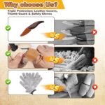 28-Piece Premium Wood Carving Kit: Ergonomic Walnut Handles & Sharp High-Carbon Steel Blades - Image 5