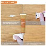 REALINN Wood Furniture Repair Kit - 28-Piece Set with Touch-Up Markers and Fillers - Fix Scratches, Cracks, Holes, and Discoloration on Wood Doors, Floors, Tables, and Cabinets - Image 4