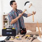 URASISTO 40-Piece DIY Tool Kit with Portable Carrying Case—Essential Hand Tools for Home Maintenance, Woodworking, and Perfect for College Students, Under $70 - Image 7