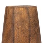 Set of 2 Distressed Brown Reclaimed Wood Vases by Creative Co-Op - Under $70 - Image 4