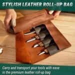 BeaverCraft Deluxe Wood Carving Kit S18X - Complete Spoon & Whittling Knife Set - Image 6