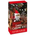 BeaverCraft DIY06 Santa Whittling Kit – Wood Carving Kit for Beginners – Wood Carving Tools Set, DIY Crafts for Adults – Woodworking Kits for Kids&Teens – Hobby Kits for Adults, Woodworking Gifts