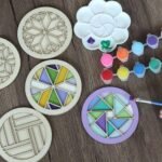 Temlum Wooden Coasters Painting Kit: DIY Wooden Coaster Art Set for Adults and Beginners – Craft Supplies under $70 - Image 3