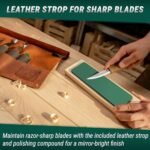 BeaverCraft Deluxe Wood Carving Kit S18X - Complete Spoon & Whittling Knife Set - Image 8