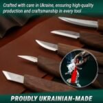 BeaverCraft Deluxe Wood Carving Kit S18X - Complete Spoon & Whittling Knife Set - Image 5