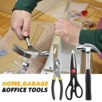 URASISTO 40-Piece DIY Tool Kit with Portable Carrying Case—Essential Hand Tools for Home Maintenance, Woodworking, and Perfect for College Students, Under $70 - Image 4