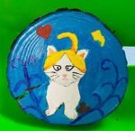 10-Piece Unfinished Natural Tree Bark Coaster Set – 4.2-4.7 Inch Wood Disc Craft Kit for Rustic Wedding Decor, DIY Christmas Ornaments, and More - Image 4