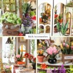 DIY Miniature Green Garden House Kit: Complete Dollhouse Set with Furniture & LED for Adults and Teens - 3D Wood Craft Model for Plant Lovers, Perfect Birthday Gift Under $70 - Image 3