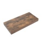 QEEIG Rustic Brown Floating Shelves Set of 3 – 16-inch Wall Shelves for Bathroom, Bedroom, Kitchen, and Living Room Decor - Image 8