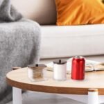 Tbestmax Q-Tips Holder: 10/7 OZ Cotton Ball/Swab Dispenser with Brown Wood Lid - Apothecary Jar Organizer - Image 5