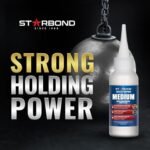 Starbond Medium Super Glue Pro Kit (2 oz) – Fast-Bonding CA Adhesive with Clog-Resistant Cap, Microtips & Extra Nozzle for Quick Fixes & Woodworking - Image 4