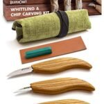 BeaverCraft Wood Carving Kit S15 Wood Whittling Kit for Beginners Kids - Wood Carving Knife Set Whittling Knife Wood Carving Knives Carving Tools