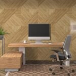 BUBOS 6-Pack Large Acoustic Panels - 72x48 Inches Soundproof Wall Panels with Decorative Wood Grain Design, Self-Adhesive for Studio, Office, and Home, Log Color - Image 8