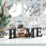 Glitzhome Interchangeable Wooden Home Table Signs with 13 Seasonal Icons for Holiday Decor - HOME Letter Sign Set - Image 8