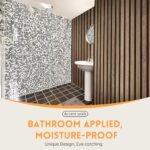 RITOLLO 4-Piece 48"×24.5" Wood Slat Acoustic Panels - Natural Walnut 3D Soundproof Wall Decor - Image 2