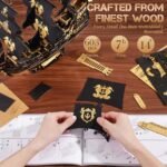 ROKR 3D Wooden Puzzles for Adults: Seahorse Barque Model Kit, 603-Piece Puzzle for Teens and Adults – Perfect Gift for Boys and Men Under $70 - Image 7